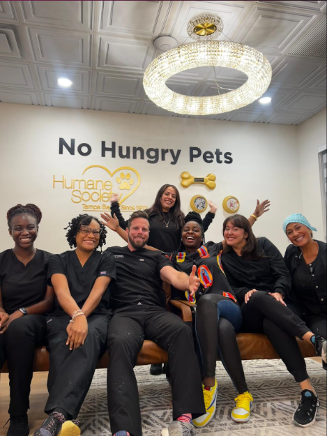 Starlight Dental Management team supporting the Humane Society of Tampa Bay